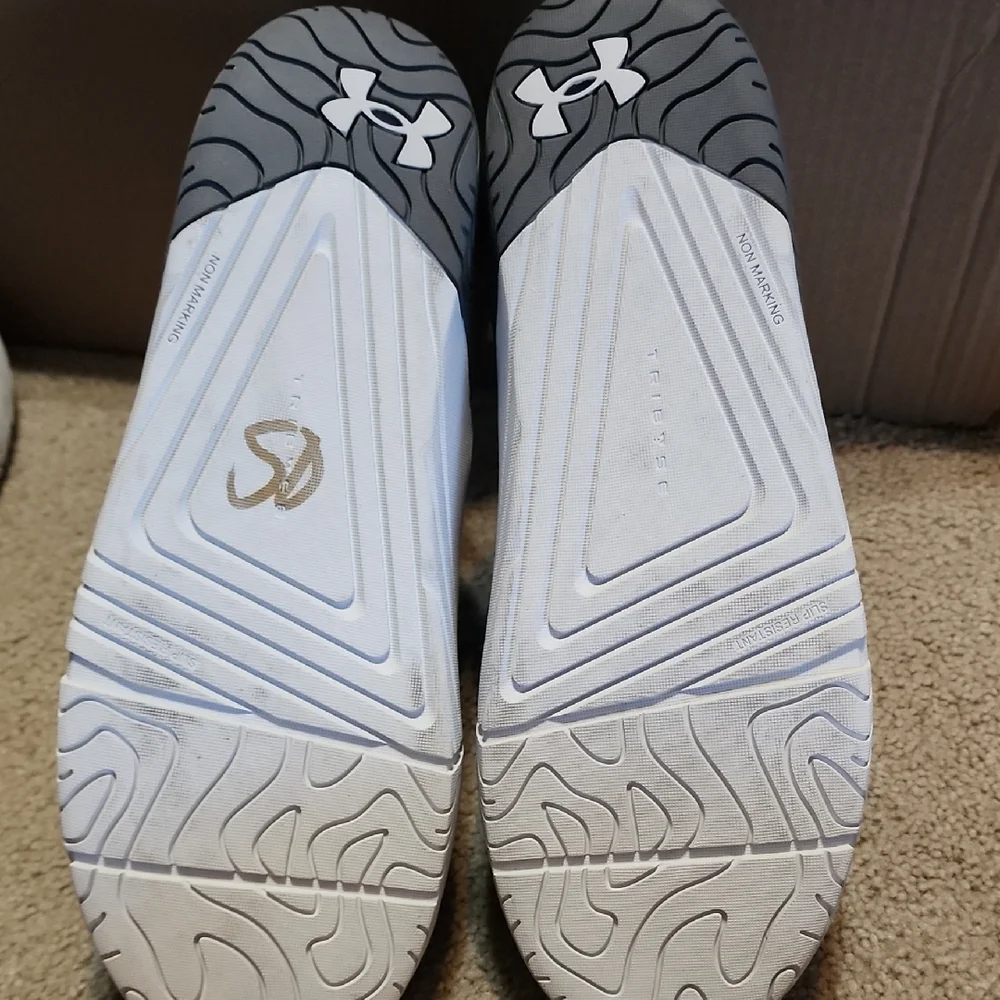 Under Armour Blue and Gray Water Boots